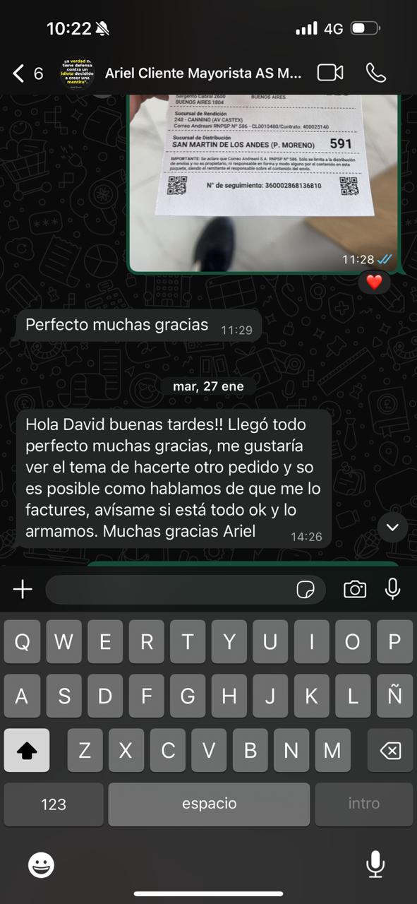 Testimonio cliente